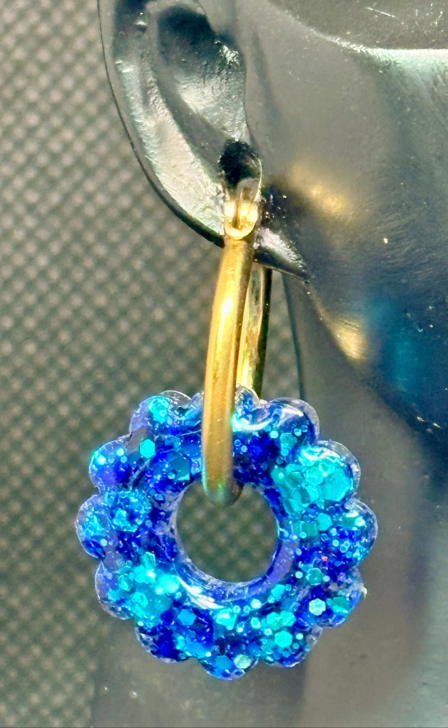 Boucles d’oreilles bec charms interchangeables  – photo 2